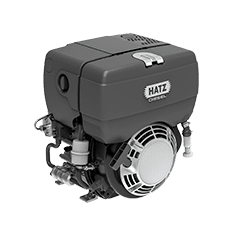 Hatz1B30E Single Cylinder Engine